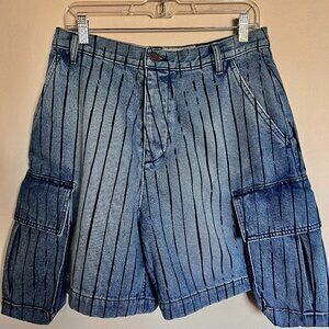Grover Rad Billie Denim Cargo Shorts Womens 10